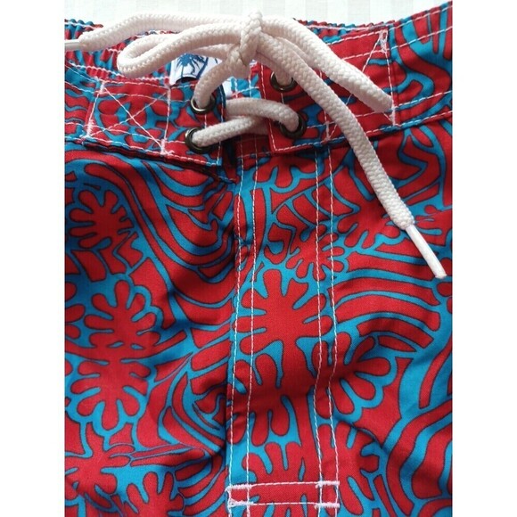 Trunks Surf & Swim boardshorts mens L lined pockets watersports tropical beach - Picture 3 of 10